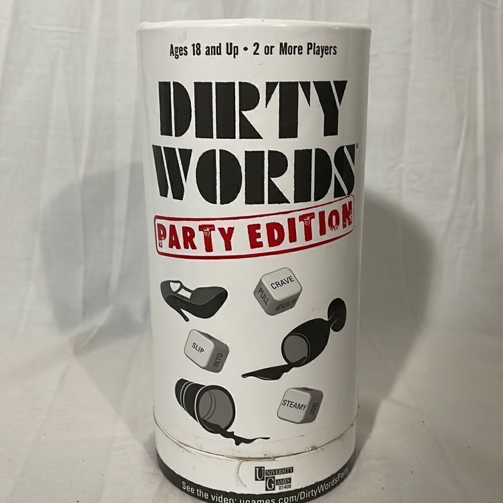 Dirty words game party edition